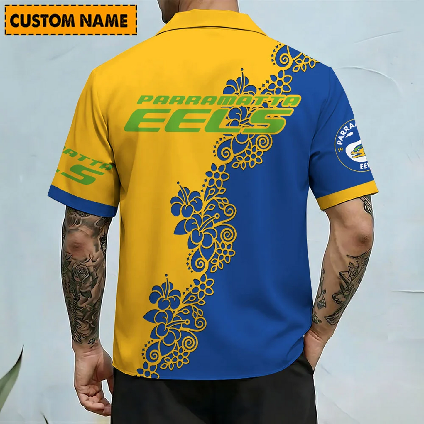 PAR X PREMIUM NRL Hawaiian Shirt Custom Name Limited Edition NDT NHT