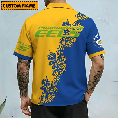 PAR X PREMIUM NRL Hawaiian Shirt Custom Name Limited Edition NDT NHT