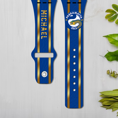 PAR X PREMIUM NRL New Apple Watch Band Custom Name NDT NHT