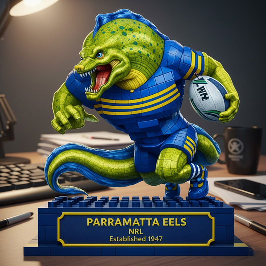 PAR X Premium NRL Special Mascot Acrylic Block Plaque Limited Editions NDT NHT