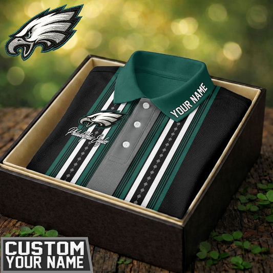 PE Premium NFL Legacy Sport Custom Polo DDT NTL