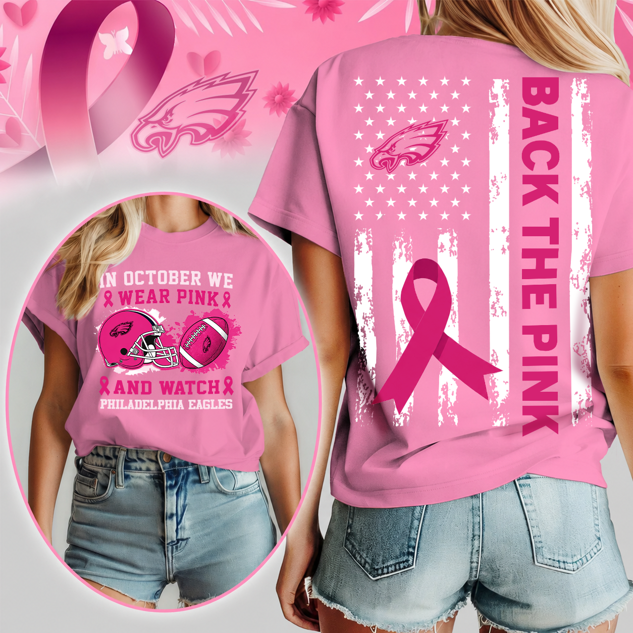 PE x Pink Out Breast Cancer Shirt