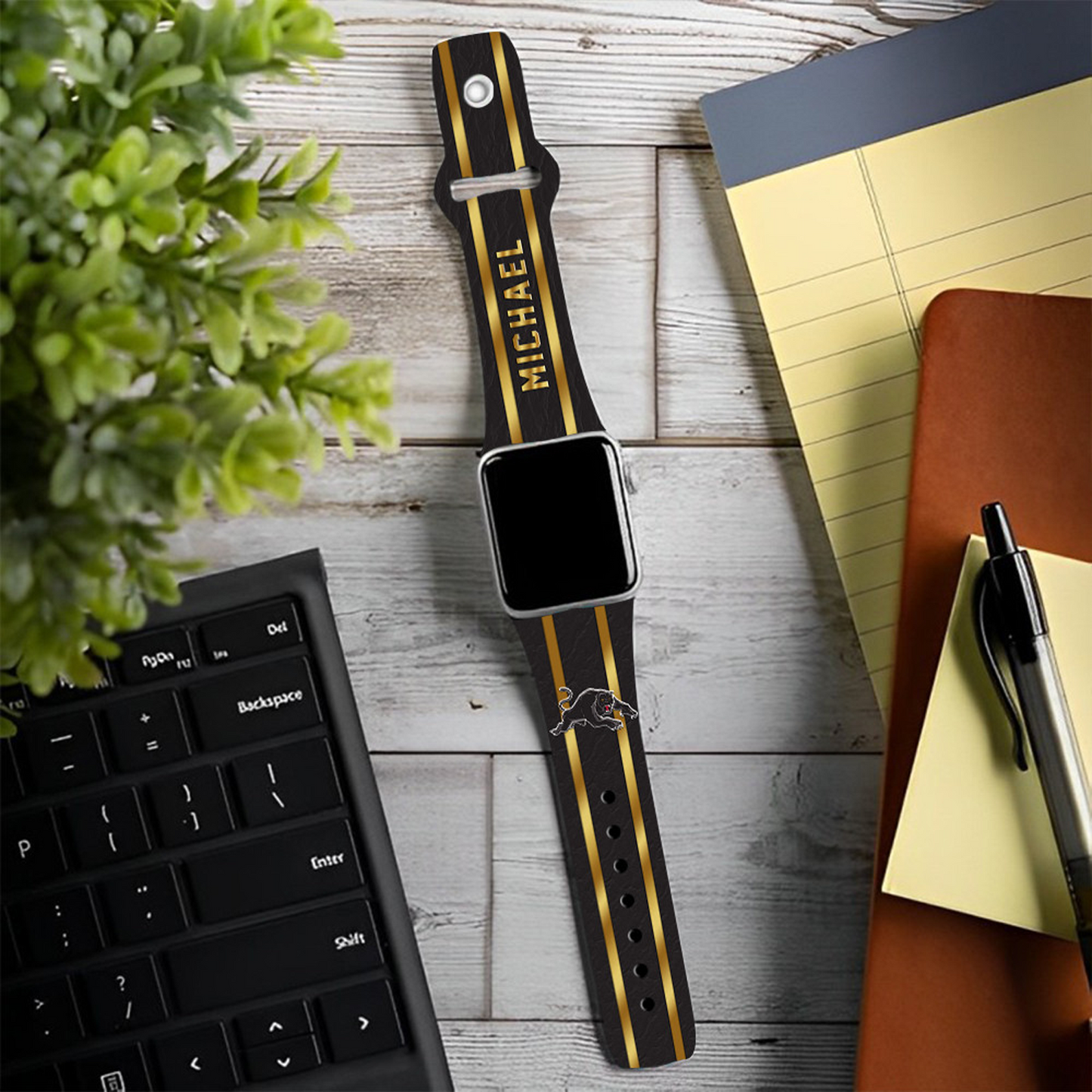 PEN X PREMIUM NRL New Apple Watch Band Custom Name NDT NHT