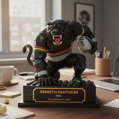 PEN X Premium NRL Special Mascot Acrylic Block Plaque Limited Editions NDT NHT