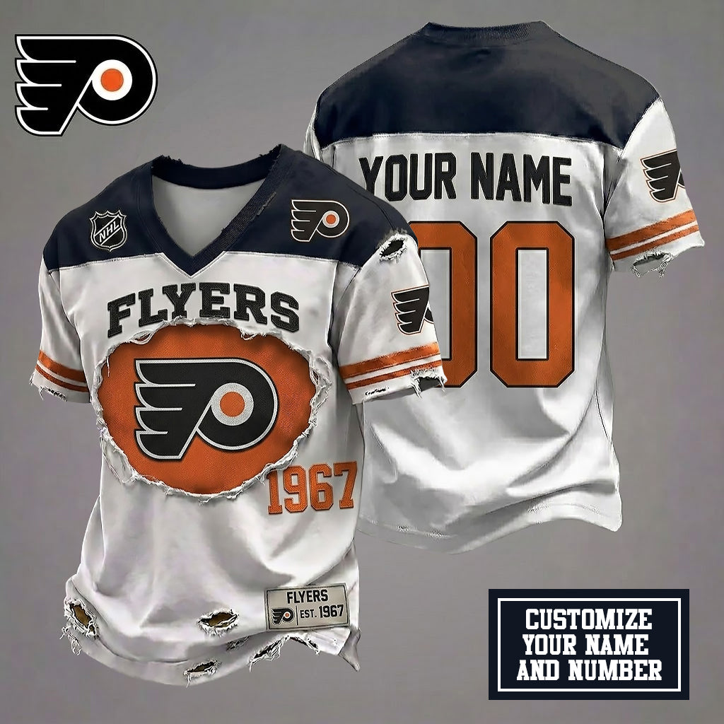 PF x Customize NHL Luxury Classic T-shirt DDT 010626 TTTZ