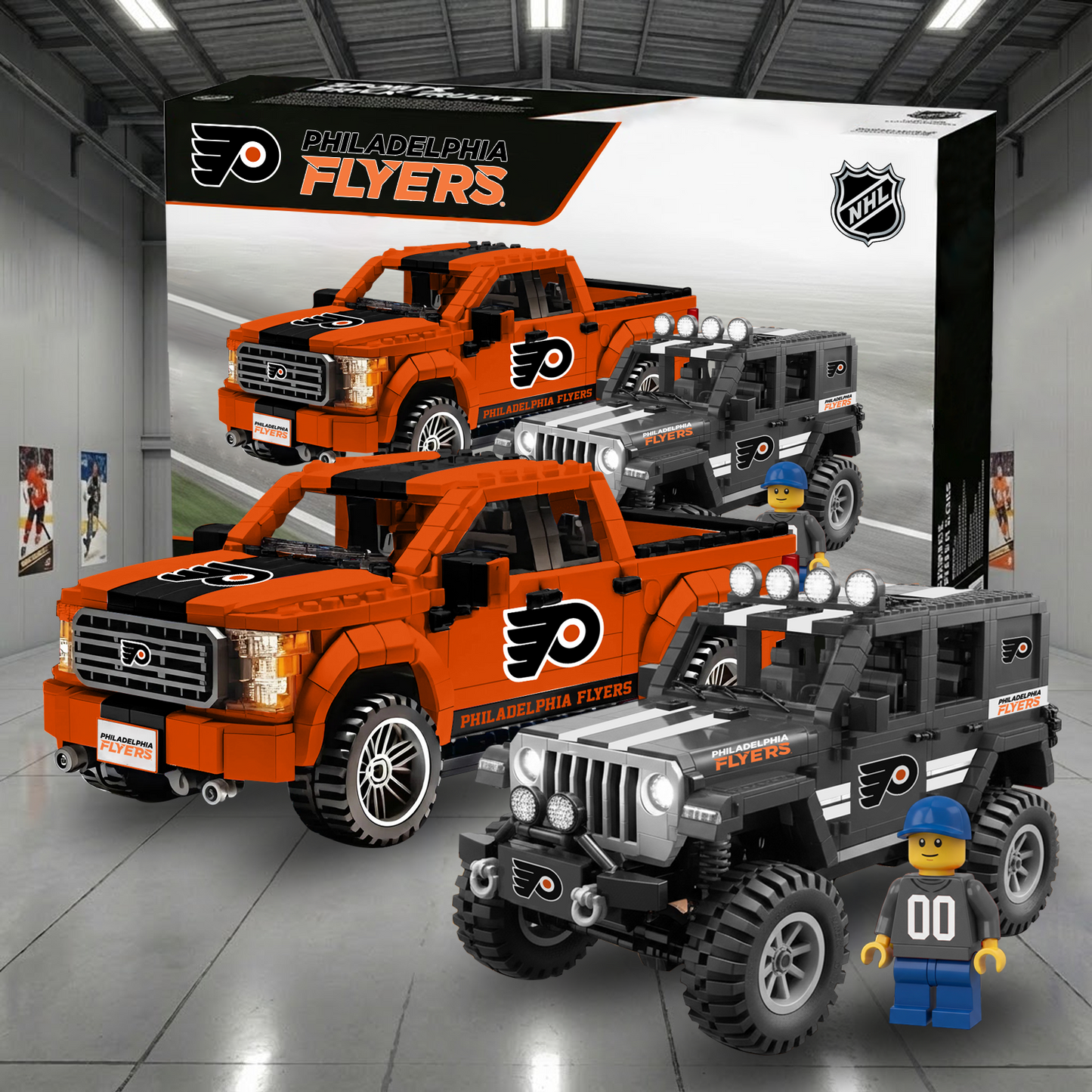 NHL Team Off-Road Vehicles and Hockey Racing Trucks V1 NAK NHT