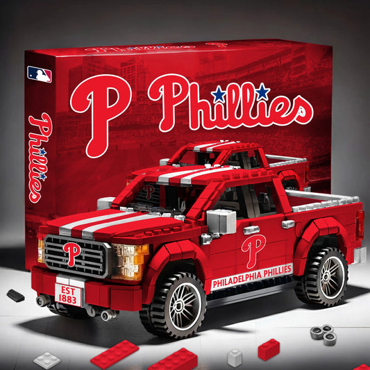 PHI x MLB 3D Racing Truck Model Building Block Set 0112 V1 NAK NHM