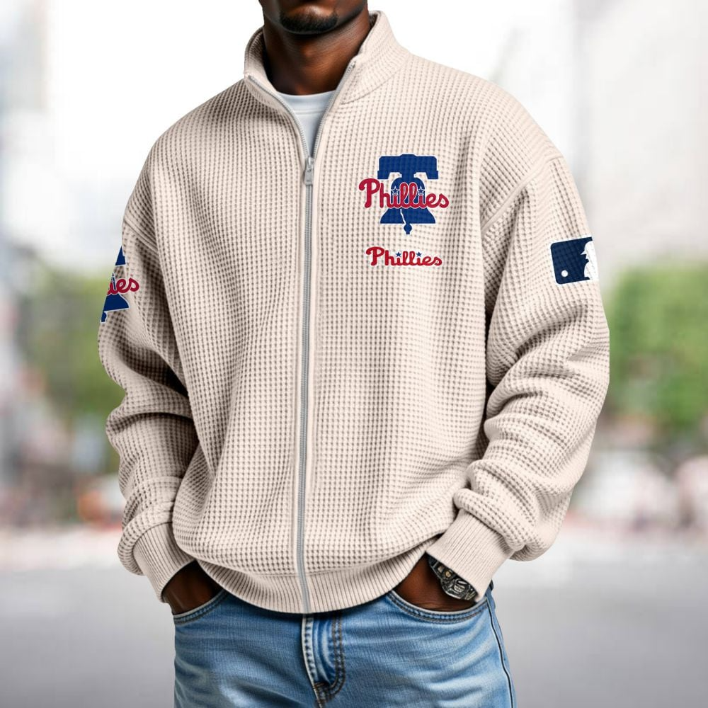 PHI x MLB Waffle Zip-Up Sweatshirt DatND DVT