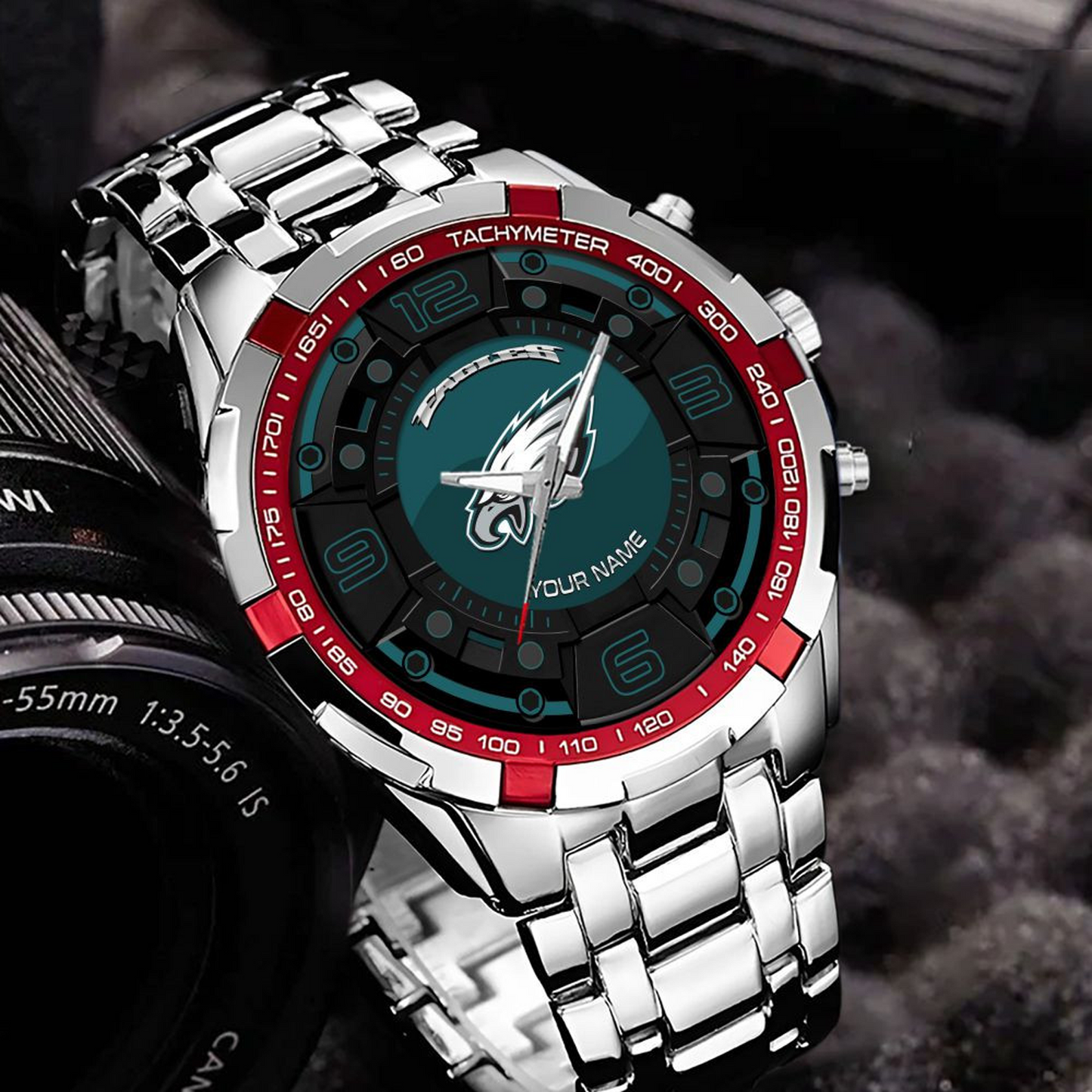 PHI x NFL Stainless Steel Watch DatND DVT