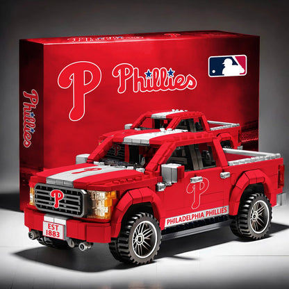 MLB 3D Racing Truck Model Building Block Set V1 NAK NHM