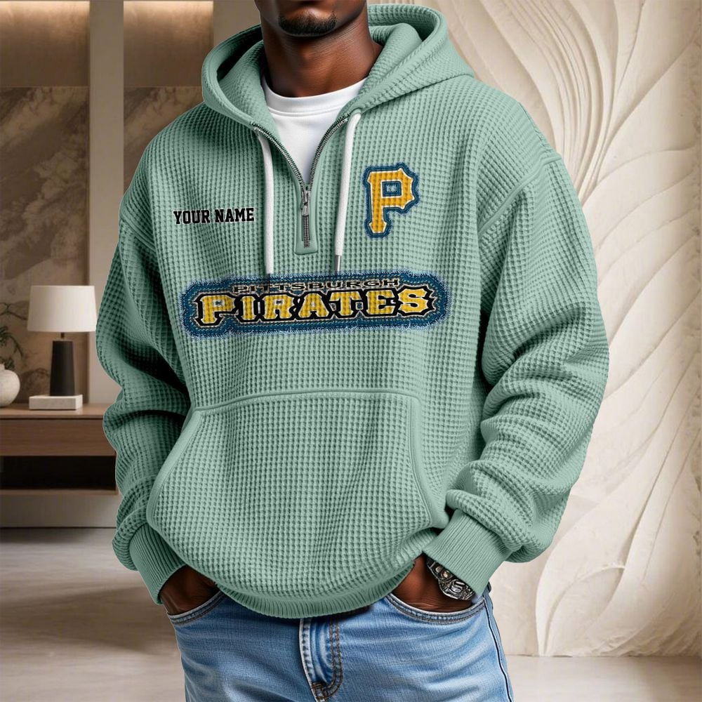 PIT x MLB Waffle Hoodie DATND TANTD