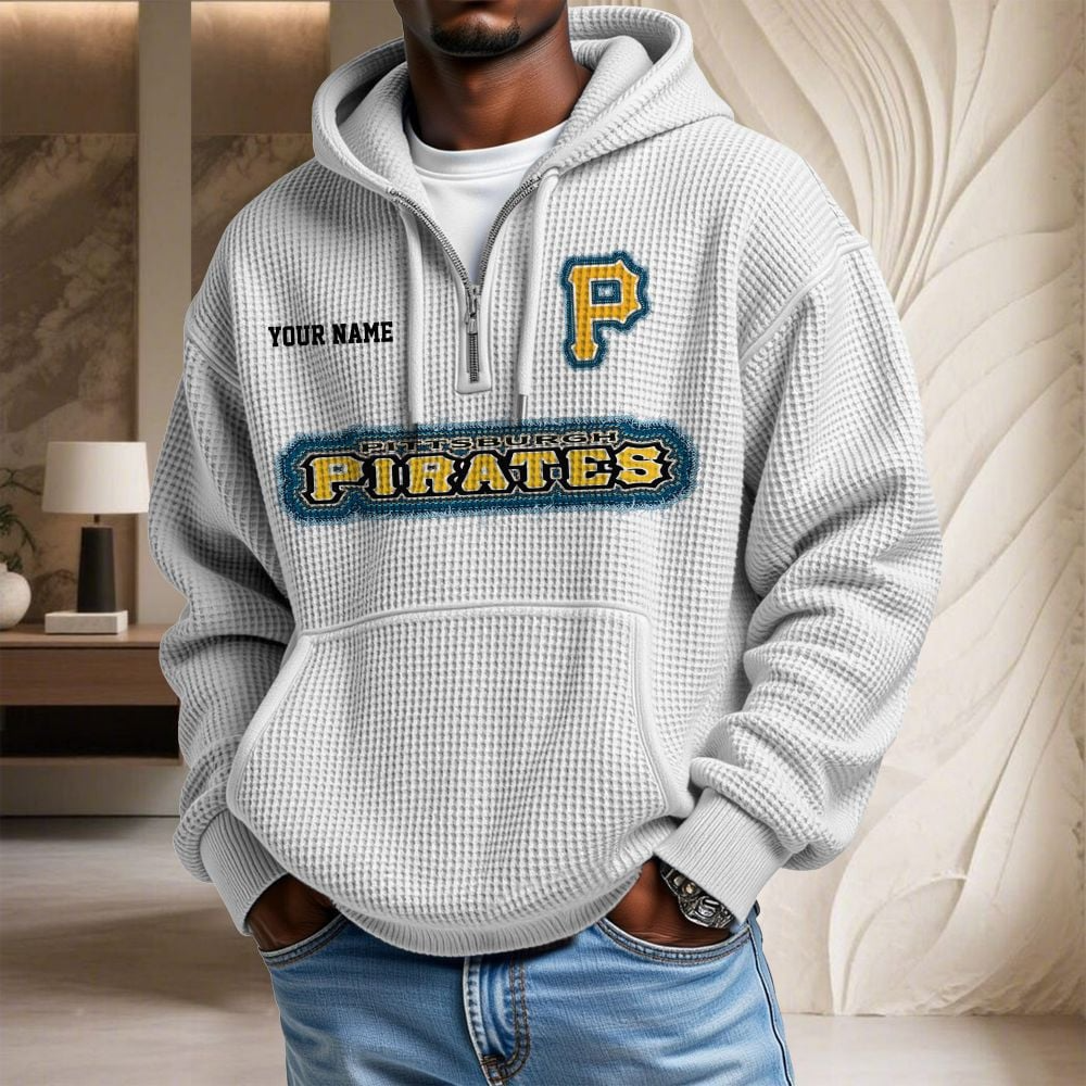 PIT x MLB Waffle Hoodie DATND TANTD