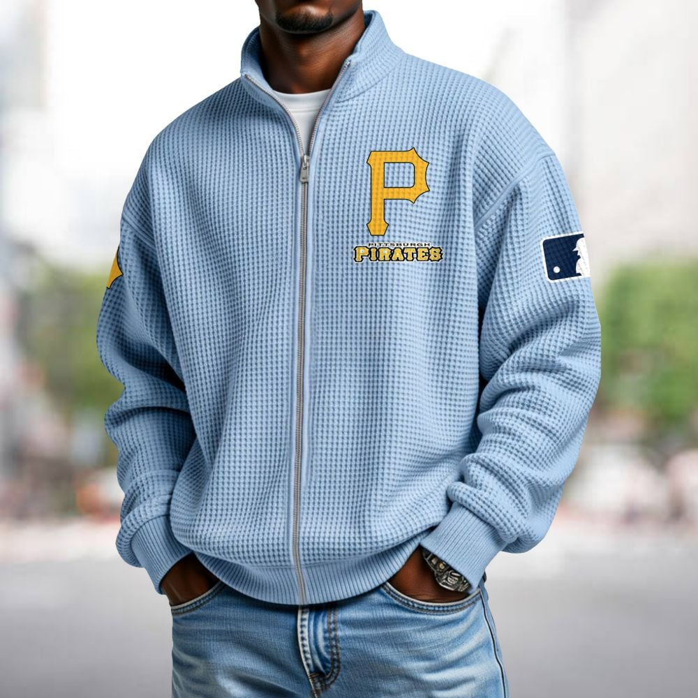 PIT x MLB Waffle Zip-Up Sweatshirt DatND DVT