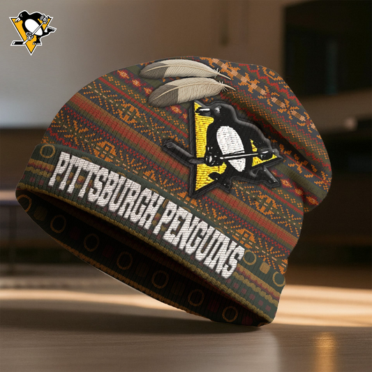 PP Premium NHL Feathered Beanie Hat DDT CTND