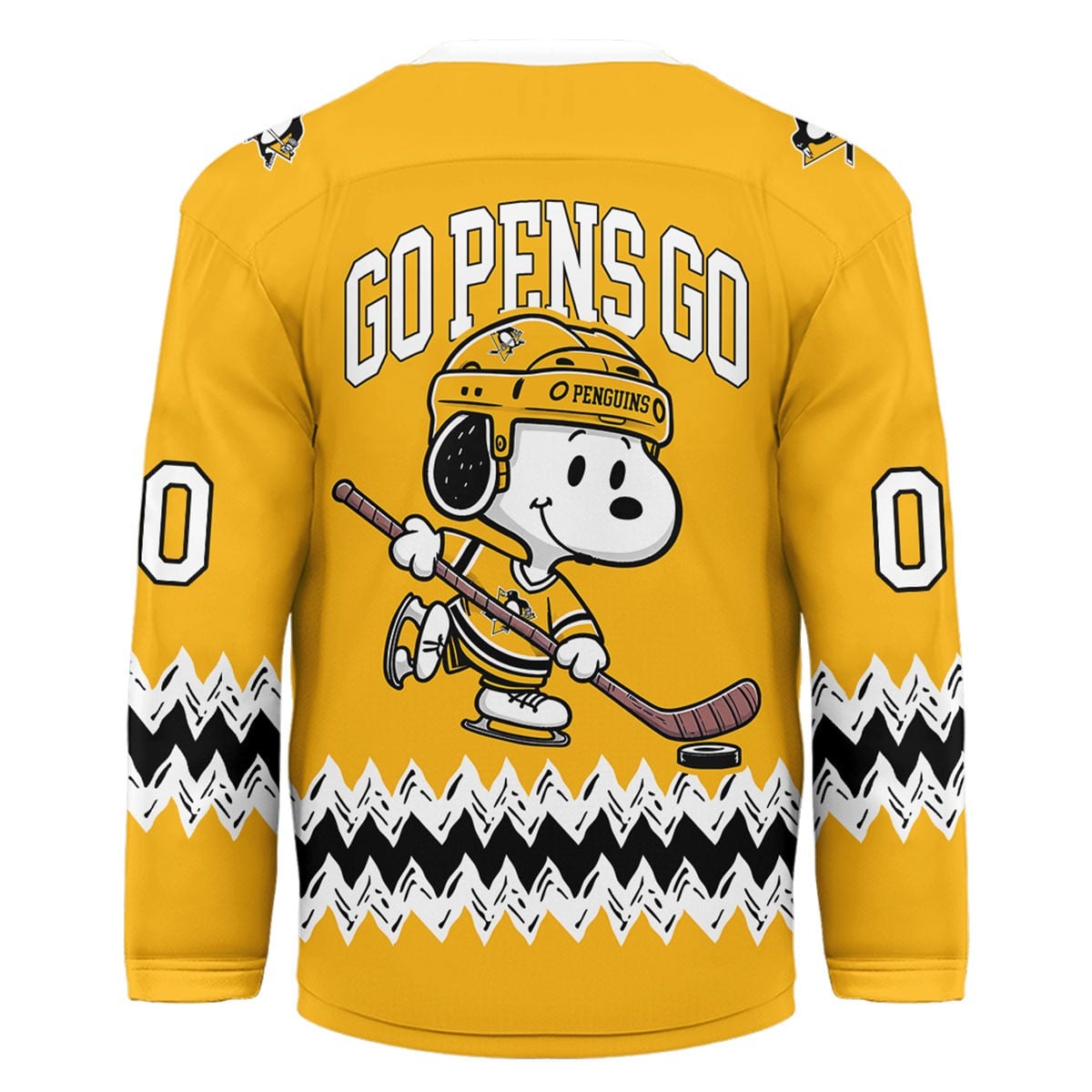 PP Premium NHL Snoopy Personalized Hockey Jersey DDT CTND