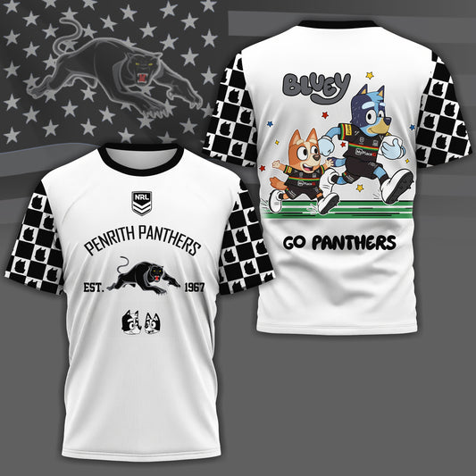 PP x NRL Premium Bluey 3D Shirt DDT TTTZ