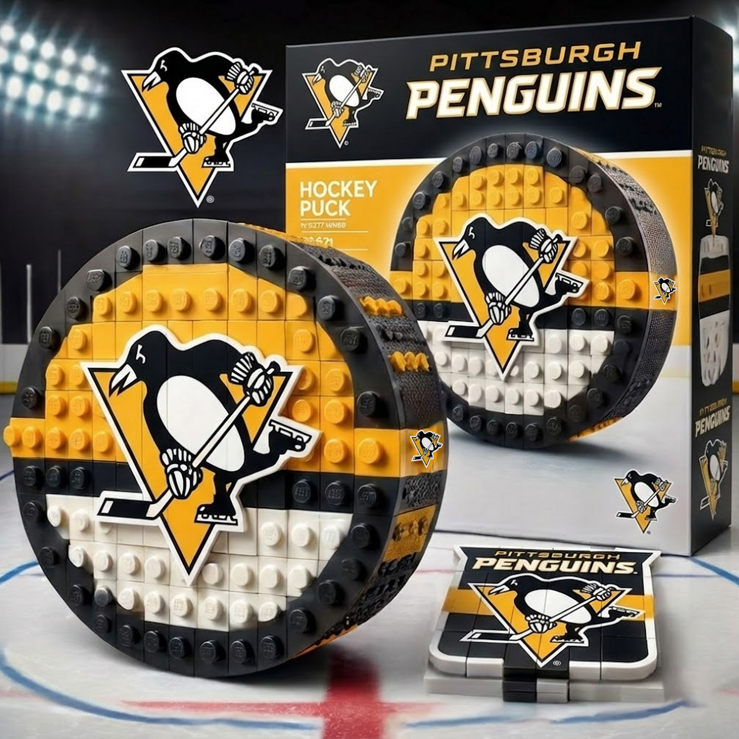 NHL Hockey Game Building Blocks 0512 DDT CTND