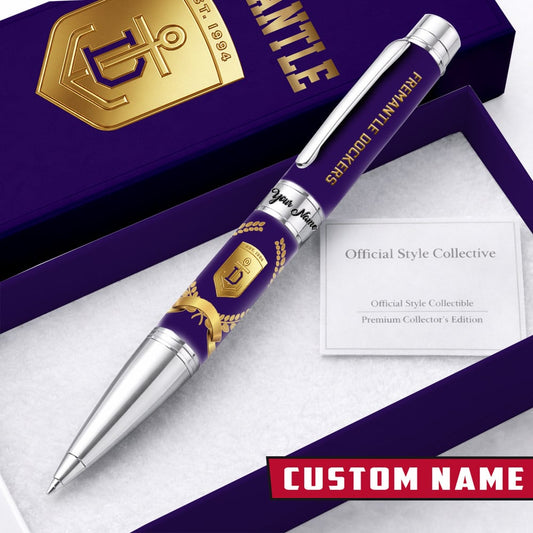 PREMIUM AFL X Fremantle Personalized Commemorative Edition Pen NDT LVH