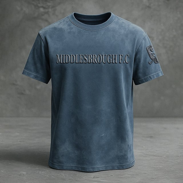 PREMIUM EFL X Middlesbrough ROYAL POLO SHIRT NDT NQK