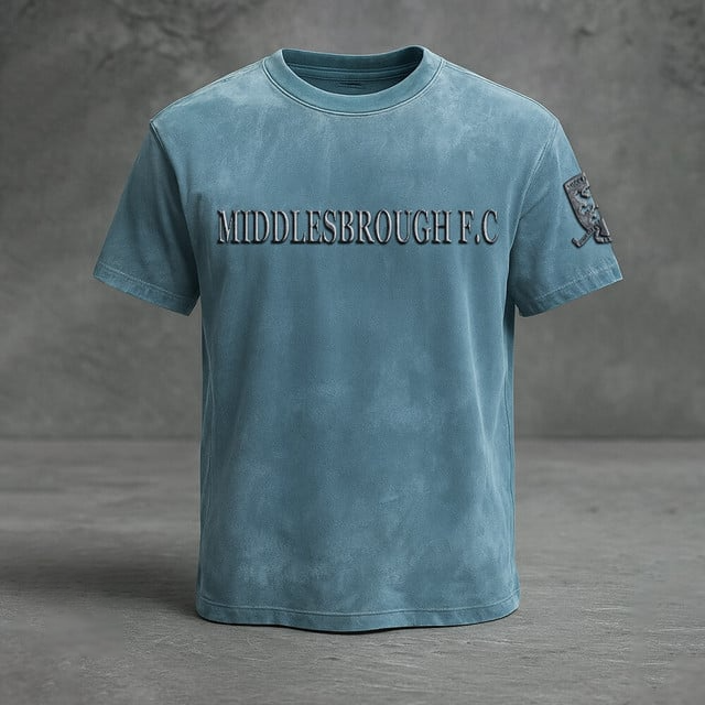 PREMIUM EFL X Middlesbrough ROYAL POLO SHIRT NDT NQK