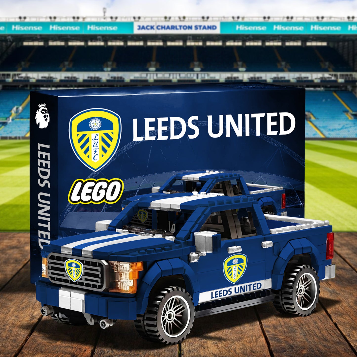 PREMIUM EPL X LEED 3D RACING TRUCK BUILDING BLOCK SET TOY NDT NHM