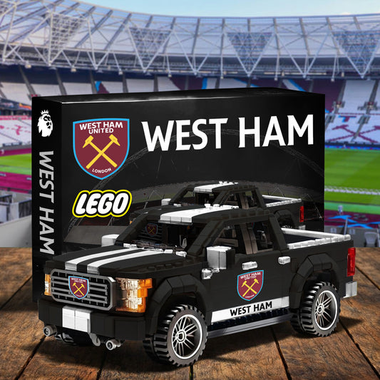 PREMIUM EPL X WEST 3D RACING TRUCK BUILDING BLOCK SET TOY NDT NHM