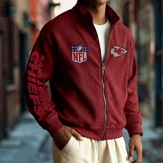PREMIUM  NFL X FC Zipper Sweatshirt NDT VHM