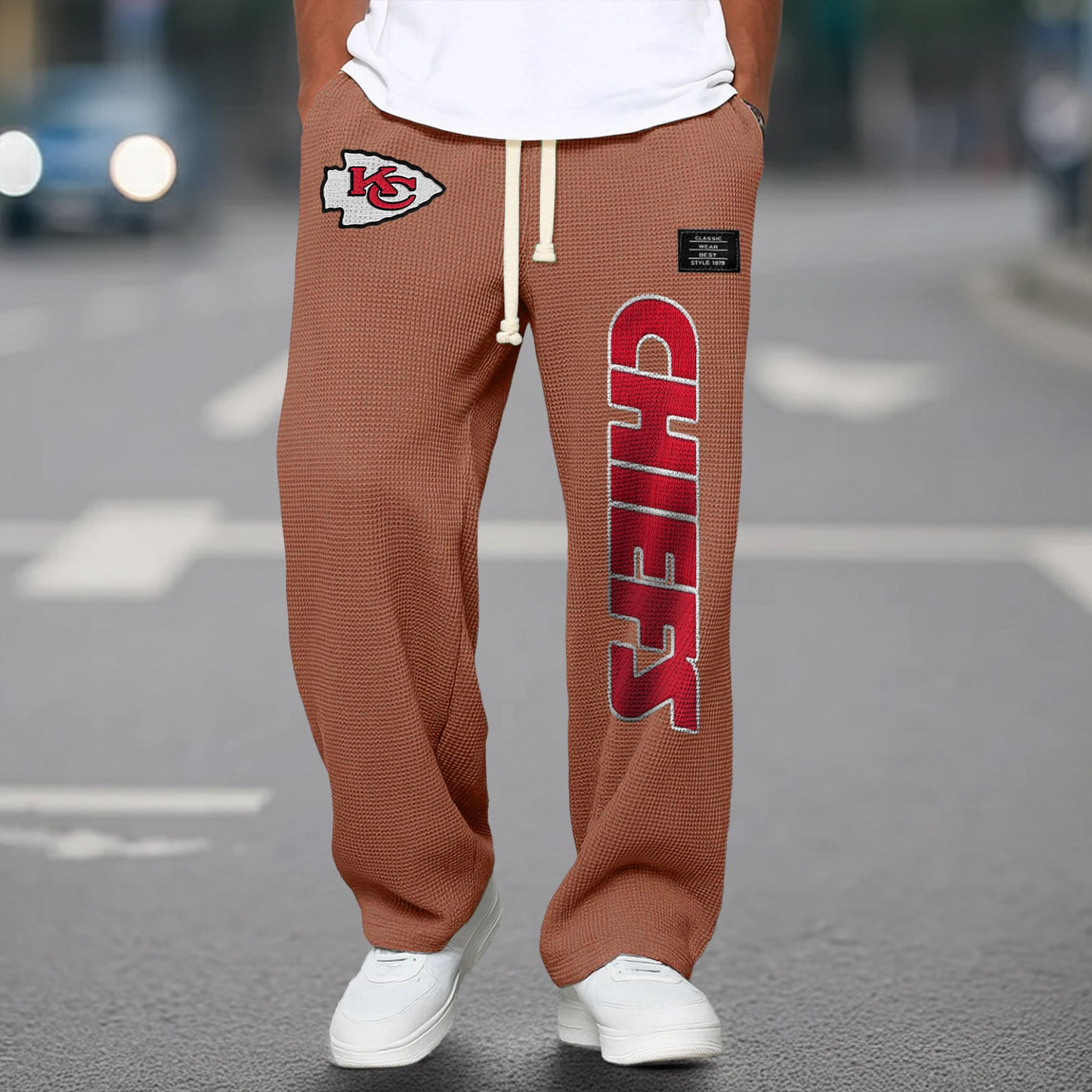 PREMIUM NFL X KC WAFFLE MEN'S TROUSERS NDT VHM