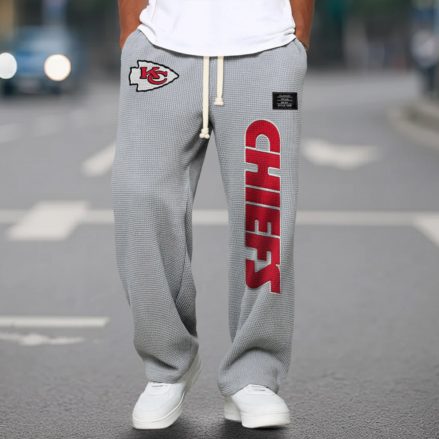 PREMIUM NFL X KC WAFFLE MEN'S TROUSERS NDT VHM