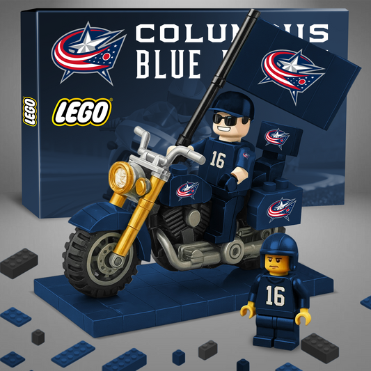 PREMIUM NHL COL Building Blocks Bike Hooligan Toy Set V1 NAK PTTD