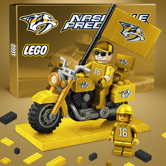 PREMIUM NHL NAS Building Blocks Bike Hooligan Toy Set V1 NAK PTTD