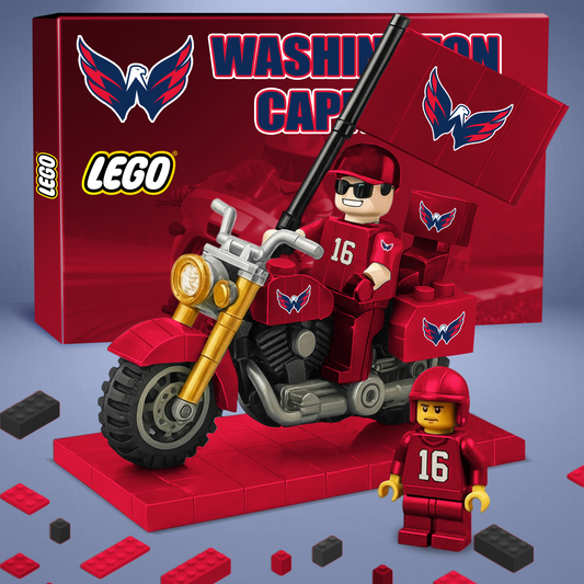 PREMIUM NHL WAS Building Blocks Bike Hooligan Toy Set V1 NAK PTTD