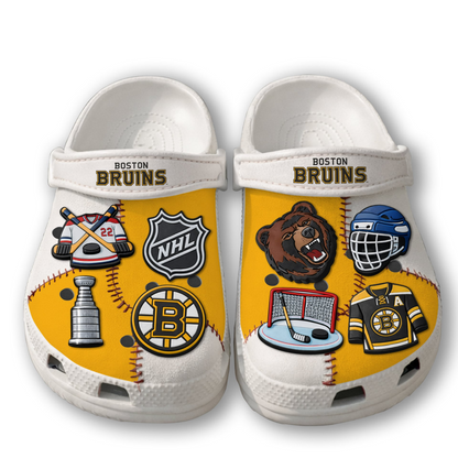 PREMIUM NHL X BB CLOGS WITH CHARMS NDT VHM