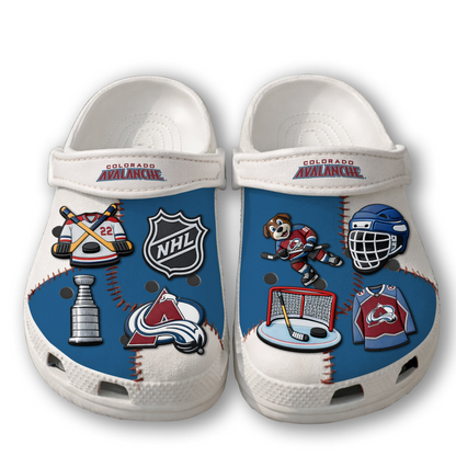 PREMIUM NHL X CA CLOGS WITH CHARMS NDT VHM