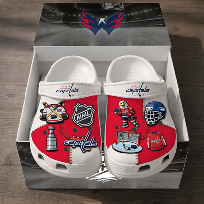 PREMIUM NHL X CAP CLOGS WITH CHARMS NDT VHM