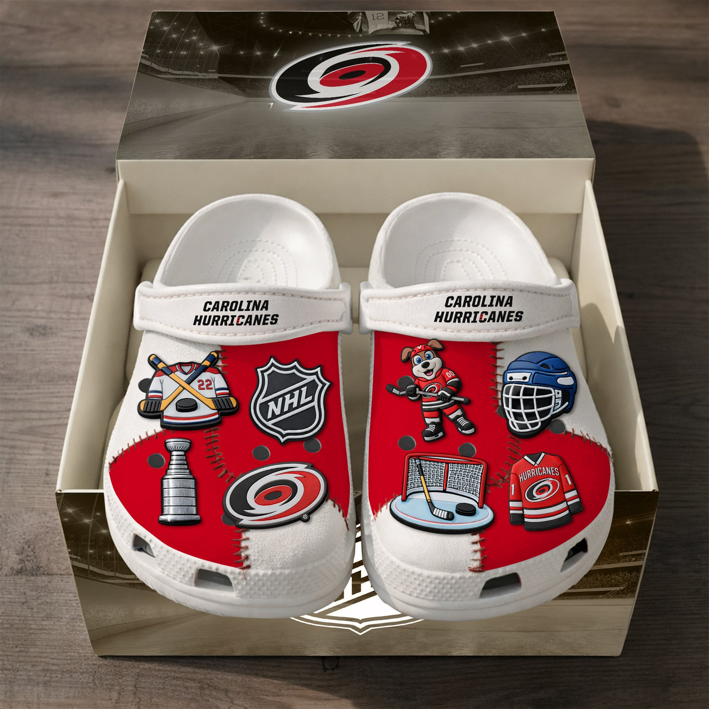 PREMIUM NHL X CH CLOGS WITH CHARMS NDT VHM