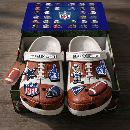 PREMIUM NHL X DC CLOGS WITH CHARMS NDT VHM