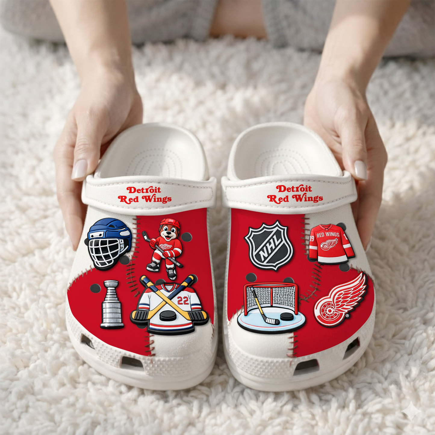 PREMIUM NHL X DR CLOGS WITH CHARMS NDT VHM