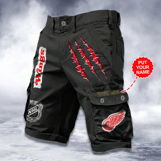 PREMIUM NHL X DRW WORKWEAR SHORTS CUSTOME NAME V2 NDT LVH 040226