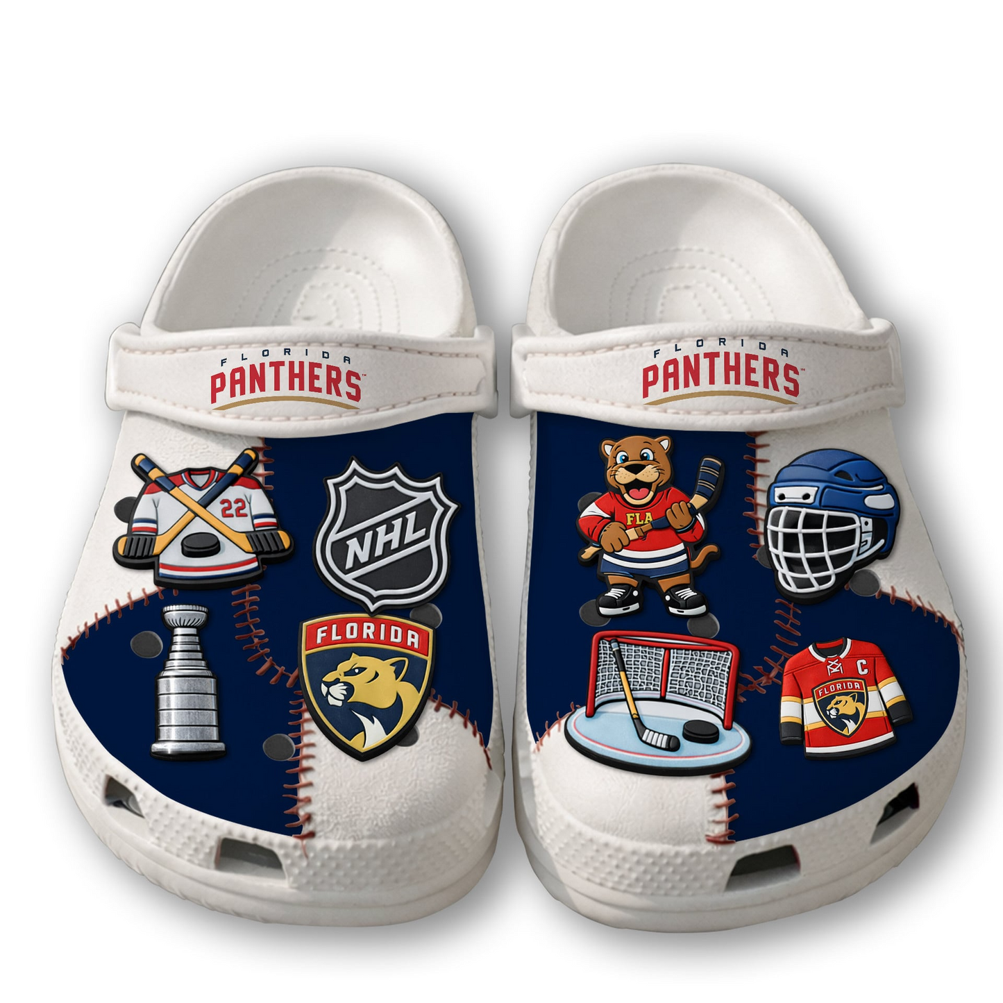 PREMIUM NHL X FP CLOGS WITH CHARMS NDT VHM