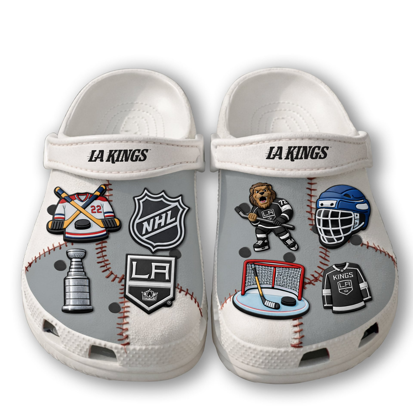 PREMIUM NHL X LK CLOGS WITH CHARMS NDT VHM