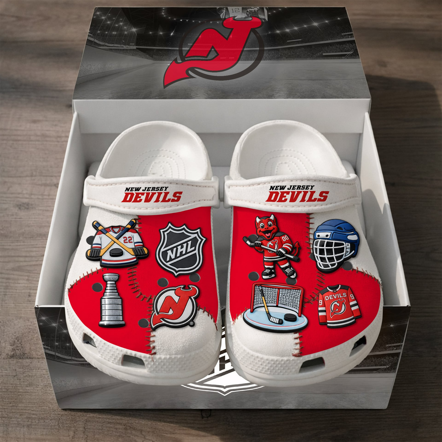 PREMIUM NHL X ND CLOGS WITH CHARMS NDT VHM