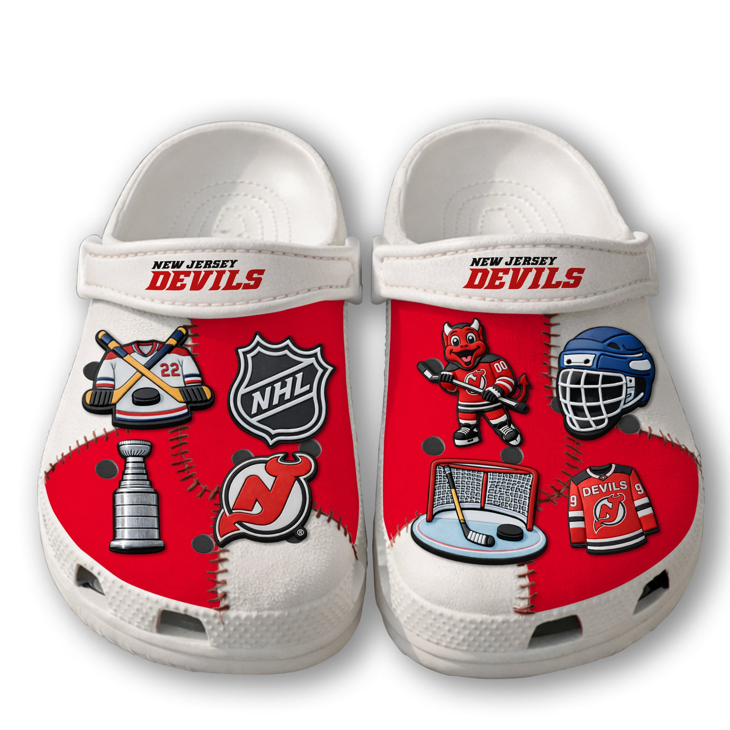PREMIUM NHL X ND CLOGS WITH CHARMS NDT VHM