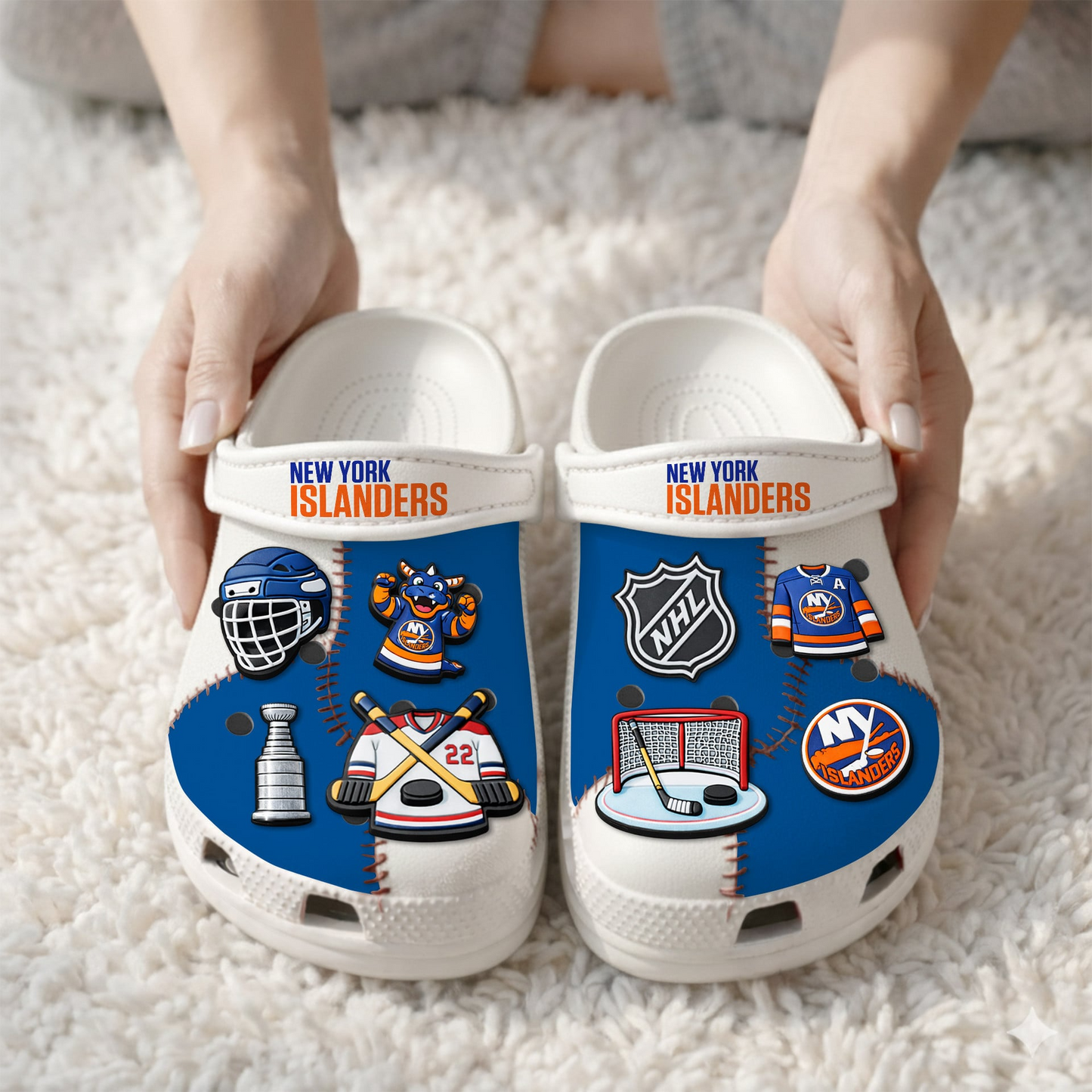 PREMIUM NHL X NI CLOGS WITH CHARMS NDT VHM