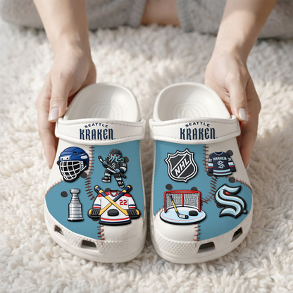 PREMIUM NHL X SK CLOGS WITH CHARMS NDT VHM