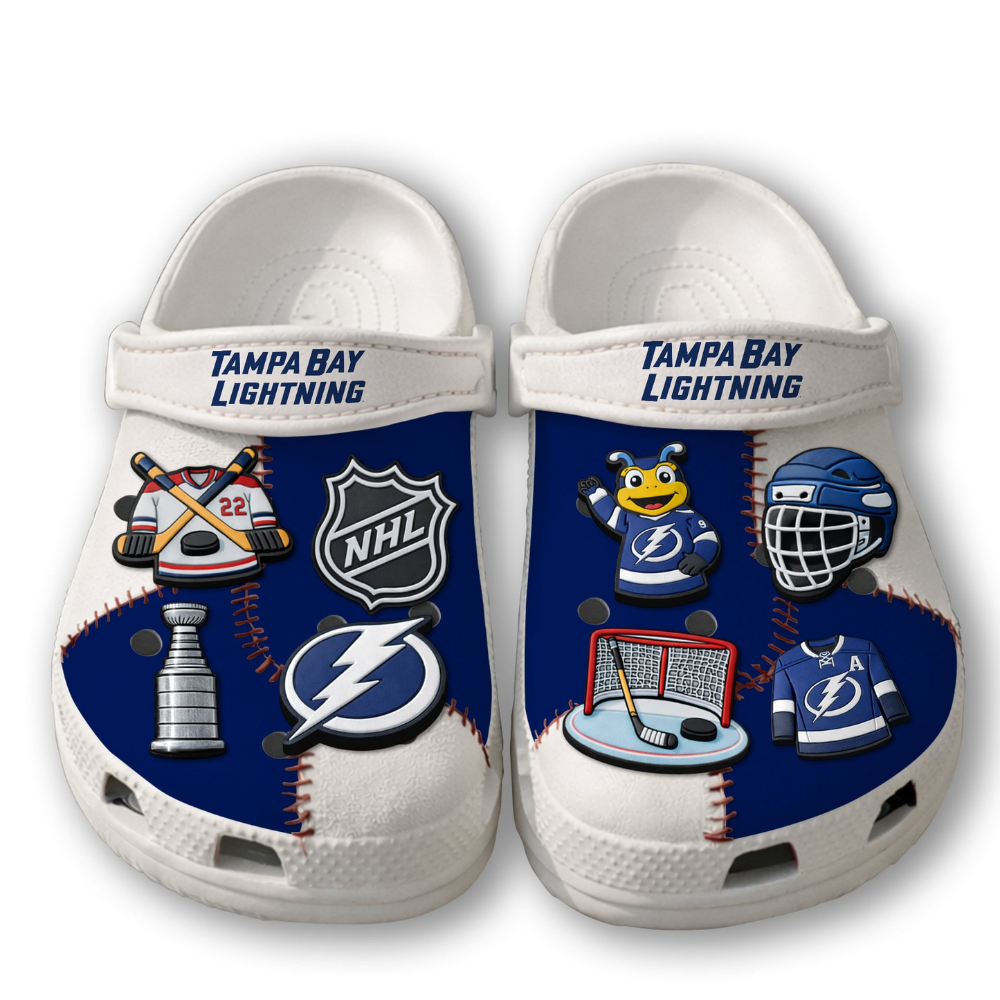 PREMIUM NHL X TL CLOGS WITH CHARMS NDT VHM