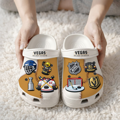 PREMIUM NHL X VG CLOGS WITH CHARMS NDT VHM