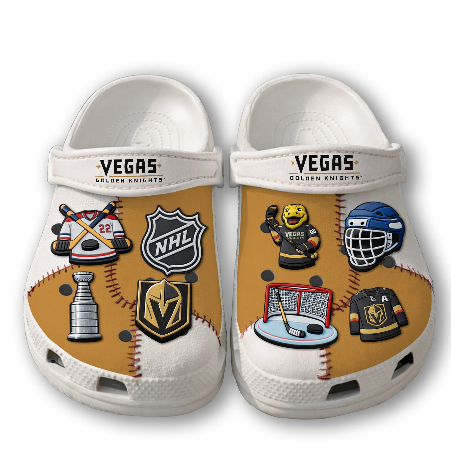 PREMIUM NHL X VG CLOGS WITH CHARMS NDT VHM