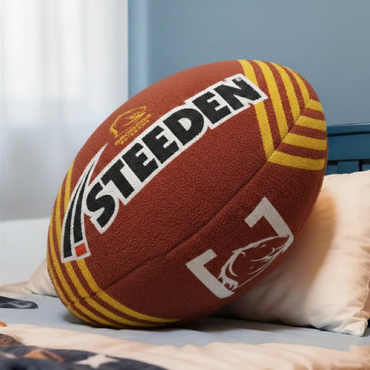 PREMIUM NRL X BB Ball Shaped Pillow Limited Edition NDT LVH