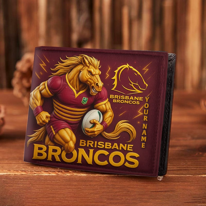 PREMIUM NRL X BB MASCOT WALLET CUSTOME NAME NDT VHM